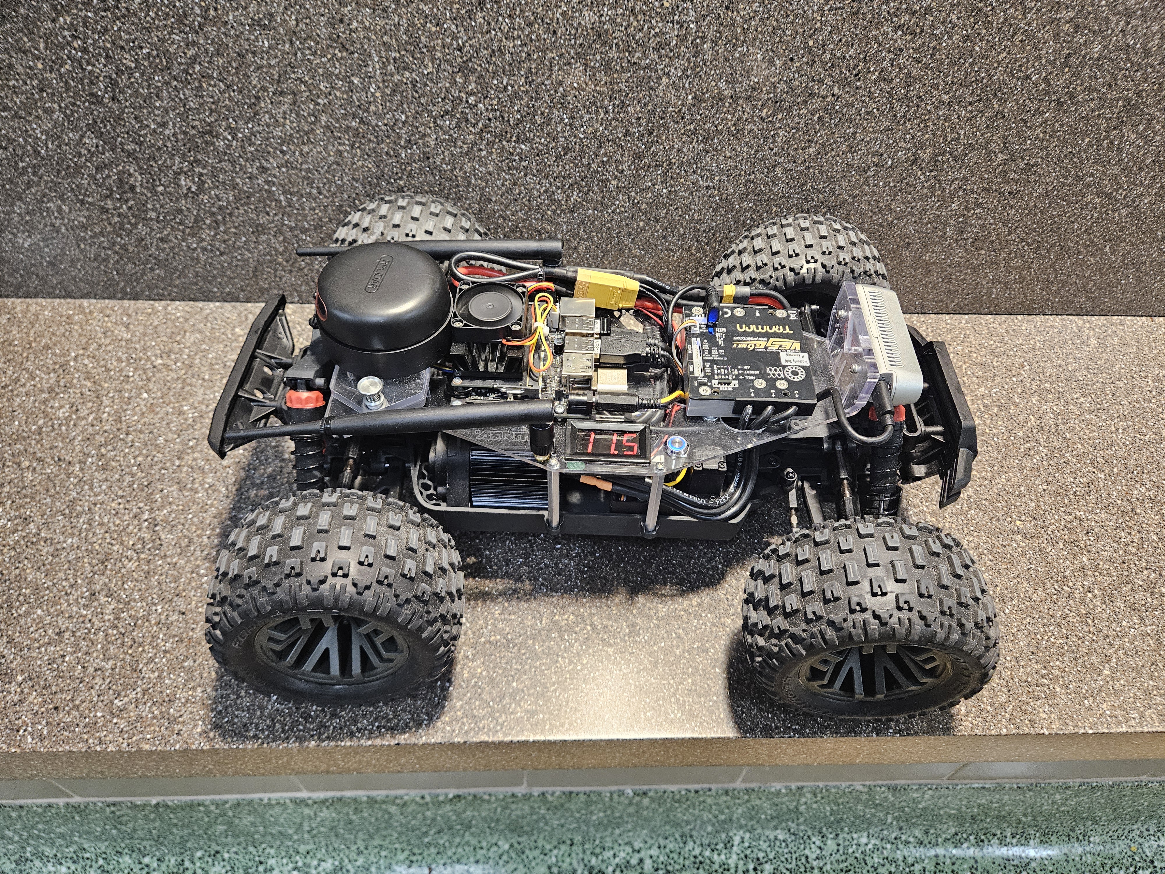 Autonomous Electrified Vehicle (Jetson Nano + ROS)